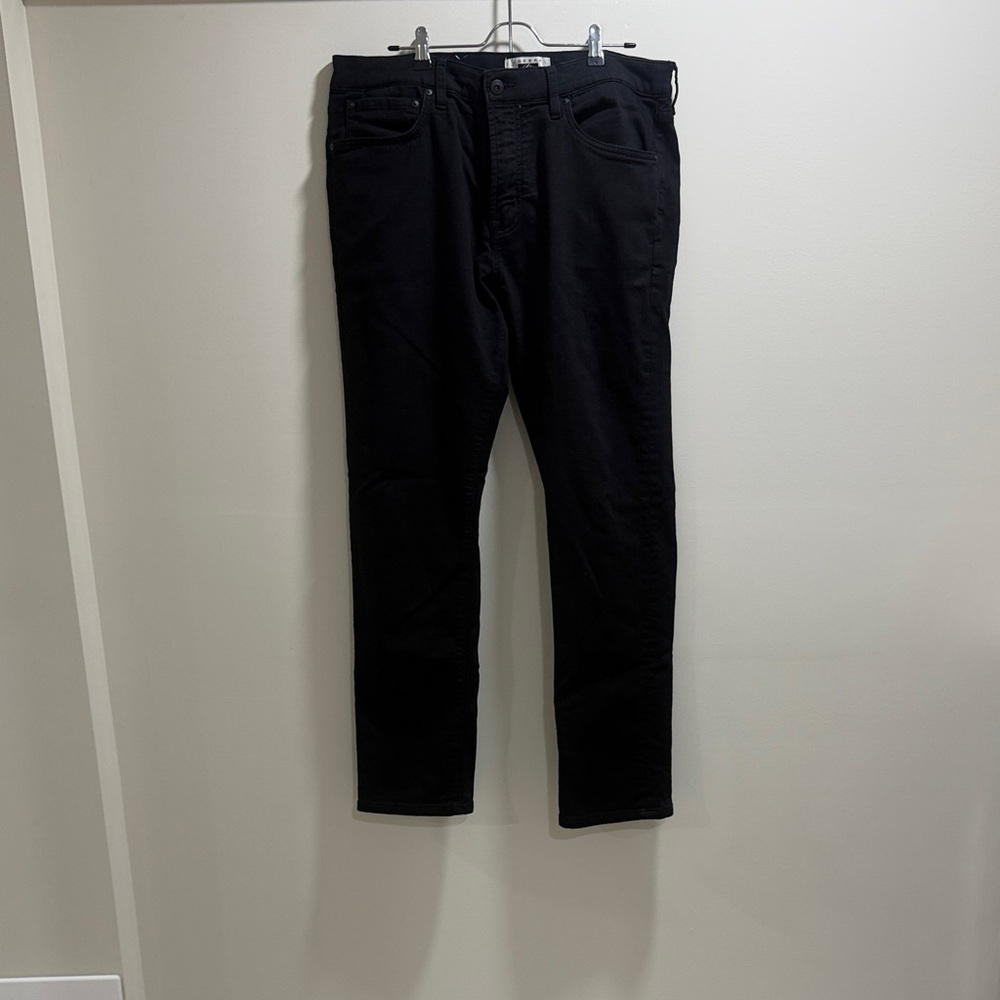 Joseph Abboud Men's 34x30 Black Slim Fit Pants